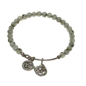 GUARDIAN Cloudy Quartz Expandable Bangle by Chrysalis Bracelet Jewelry